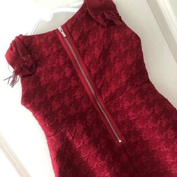 Red Mimisol Dress Size 6 - Picture 9 of 16